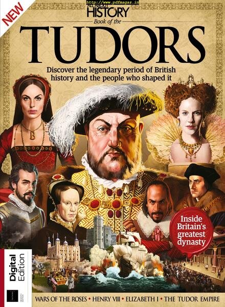 All About History Book of The Tudors – May 2019 Cover