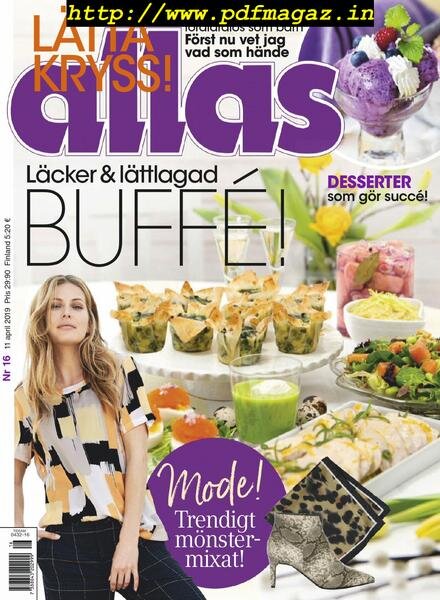 Allas – 11 april 2019 Cover