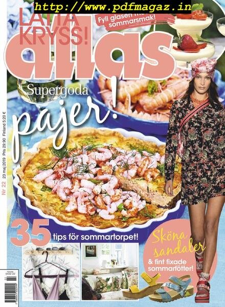 Allas – 23 maj 2019 Cover