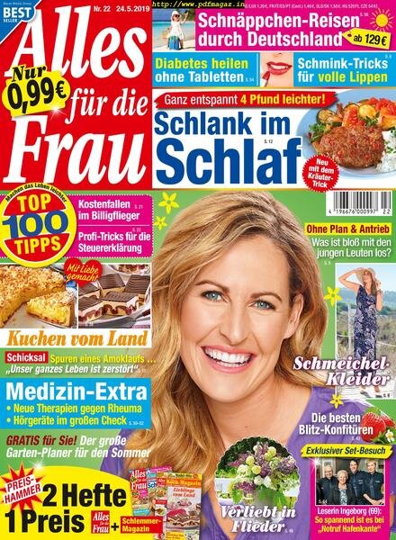 Alles fur die Frau – 24 Mai 2019 Cover