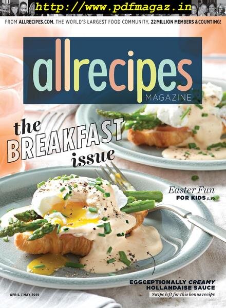 Allrecipes – April-May 2019 Cover