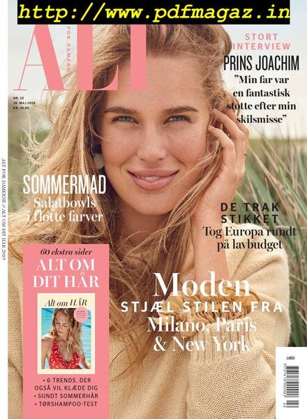 ALT for damerne – 28 maj 2019 Cover
