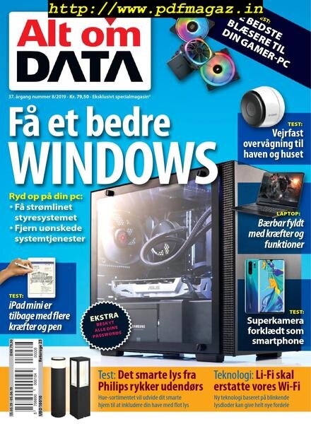 Alt om DATA – 08 maj 2019 Cover