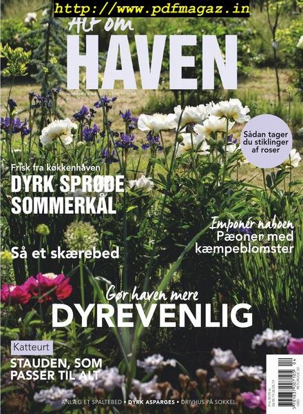 Alt om haven – maj 2019 Cover