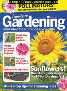 Amateur Gardening – 07 May 2019