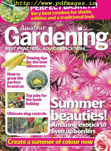 Amateur Gardening – 14 May 2019 Cover