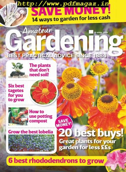 Amateur Gardening – 23 April 2019 Cover