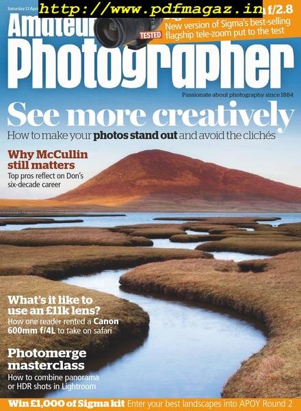 Amateur Photographer – 19 April 2019 Cover
