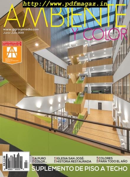 Ambiente y color – Junio-Julio 2019 Cover