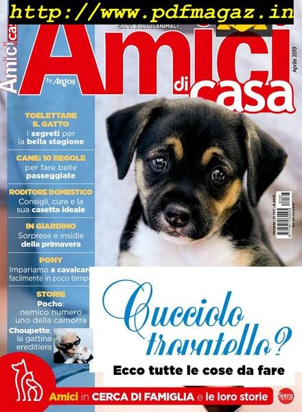 Amici di Casa – Aprile 2019 Cover
