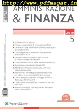 Amministrazione & Finanza – Maggio 2019