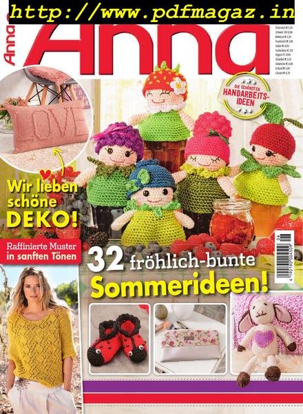 Anna Germany – Juni 2019 Cover
