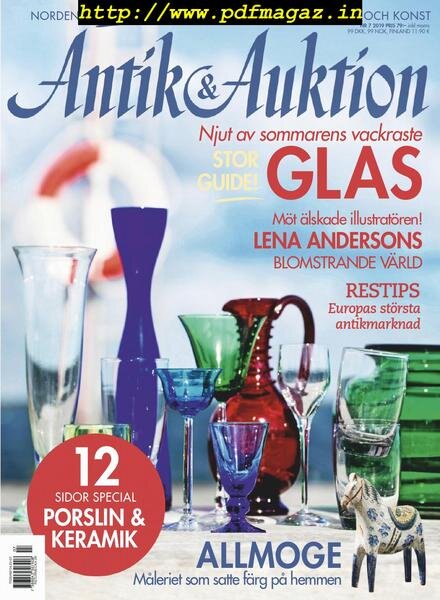 Antik & Auktion – juli 2019 Cover