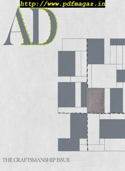 Architectural Digest India – May 2019 Cover