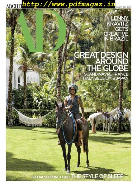 Architectural Digest USA – May 2019 Cover