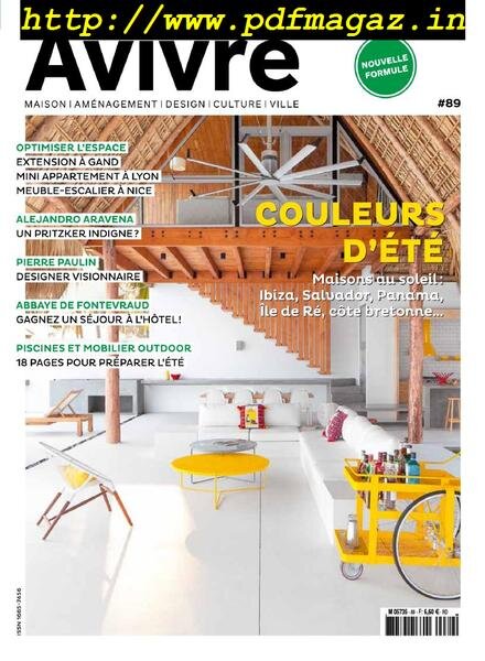 Architectures a Vivre – avril 2016 Cover