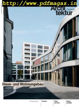 Architektur+Technik – Marz 2019