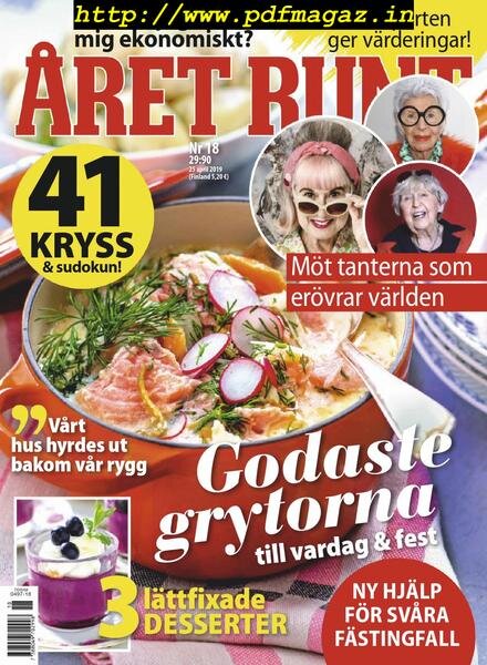 aret Runt – 25 april 2019 Cover