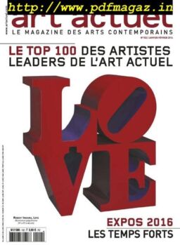 Art Actuel – janvier 2016