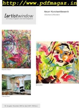 artist window – November 2018