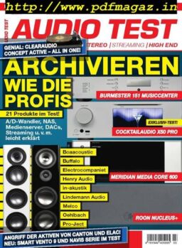 Audio Test – Marz 2019