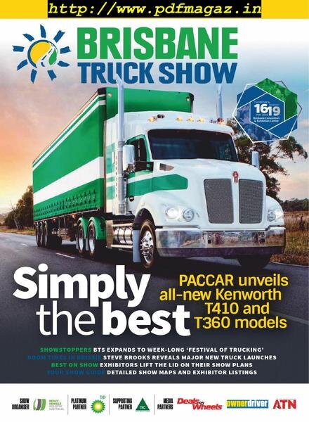 Australasian Transport News (ATN) – April 2019 Cover