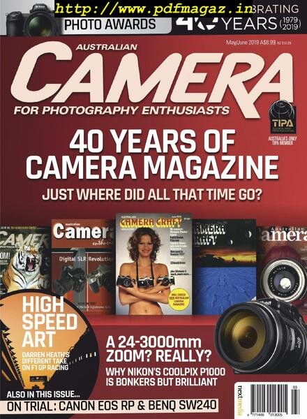 Australian Camera – May-June 2019 Cover