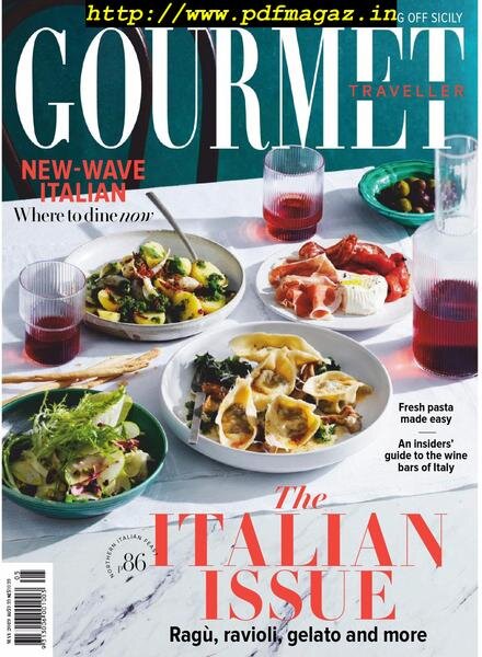 Australian Gourmet Traveller – May 2019 Cover