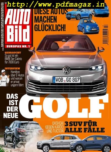Auto Bild Germany – 25 April 2019 Cover