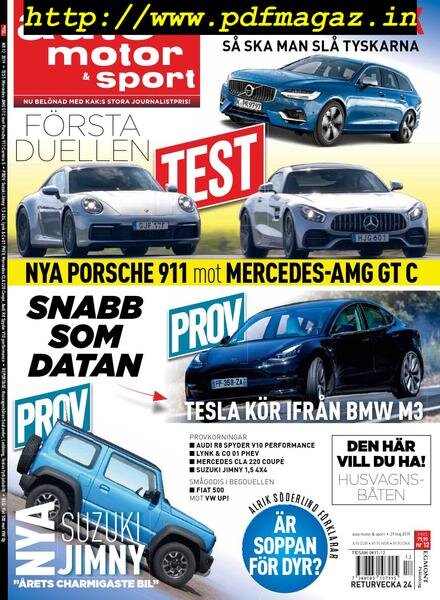 Auto Motor & Sport Sverige – 29 maj 2019 Cover