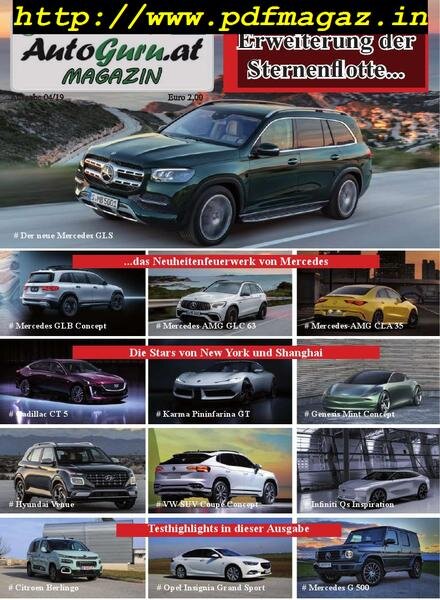 Autoguruat Magazin – Nr4, 2019 Cover