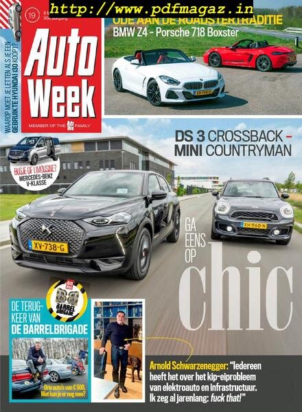 AutoWeek Netherlands – 08 mei 2019 Cover