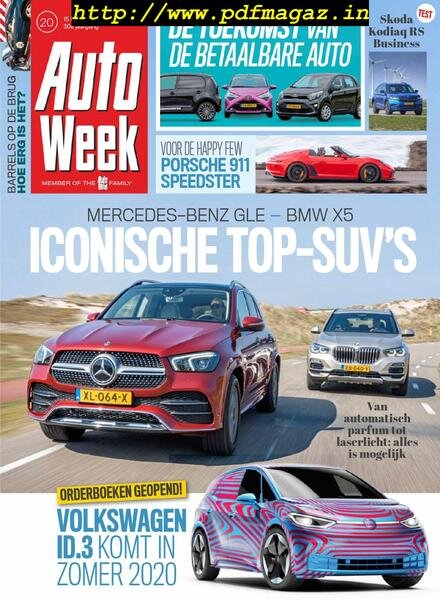 AutoWeek Netherlands – 15 mei 2019 Cover