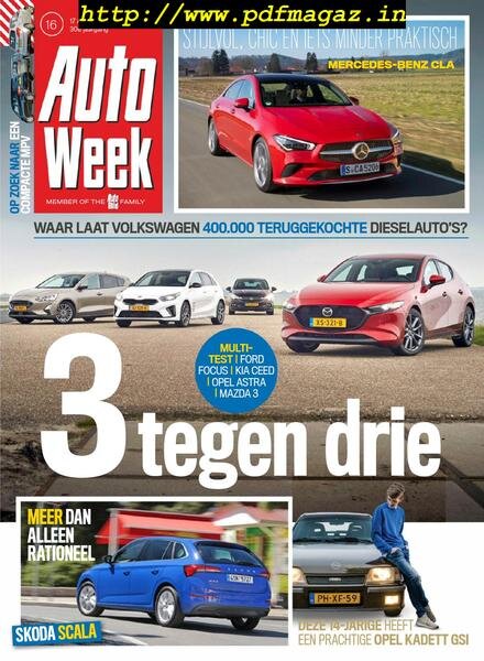 AutoWeek Netherlands – 17 april 2019 Cover