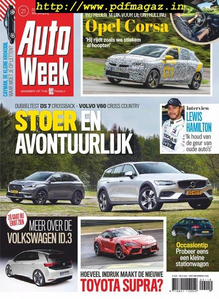 AutoWeek Netherlands – 22 mei 2019 Cover