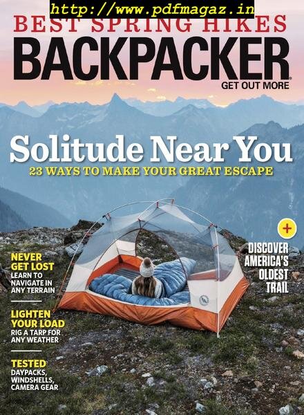 Backpacker – May 2019 Cover