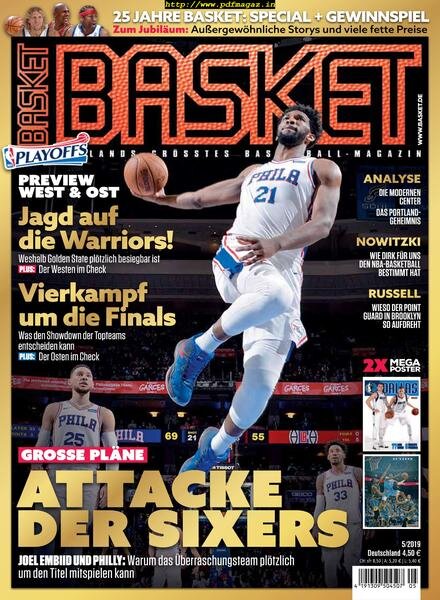 Basket Germany – Juni 2019 Cover
