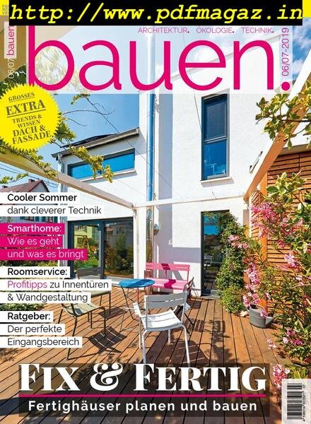 Bauen! – Mai 2019 Cover