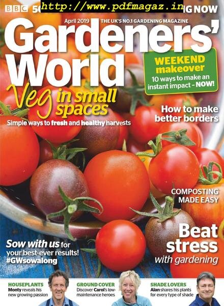 BBC Gardeners’ World – April 2019 Cover