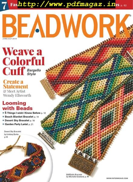Beadwork – July 2019 Cover