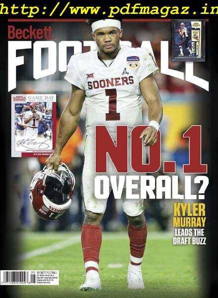 Beckett Football – May 2019 Cover