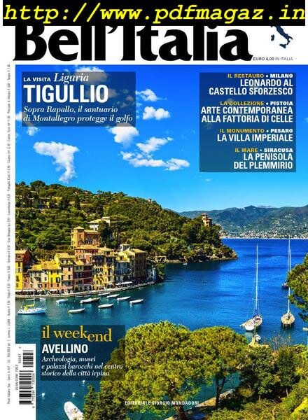 Bell’Italia – Maggio 2019 Cover
