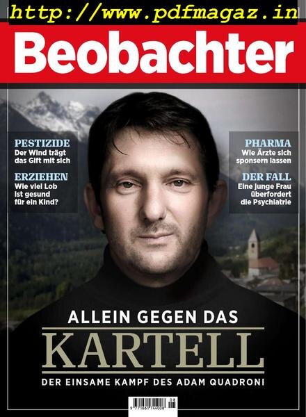 Beobachter – 12 April 2019 Cover