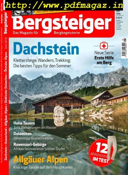 Bergsteiger – Mai 2019 Cover