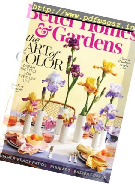 Better Homes & Gardens USA – April 2019 Cover