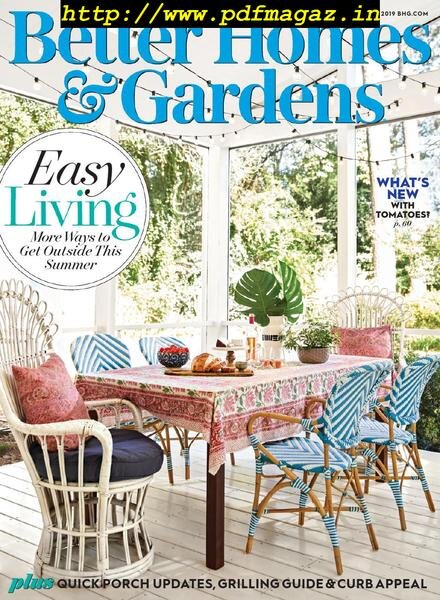 Better Homes & Gardens USA – June 2019 Cover