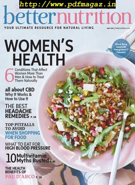 Better Nutrition – May 2019 Cover