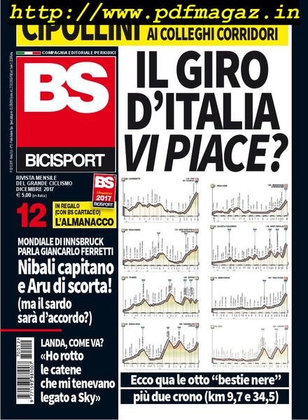 Bicisport – Dicembre 2017 Cover