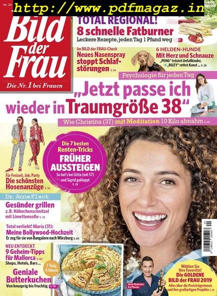 Bild der Frau – 10 Mai 2019 Cover