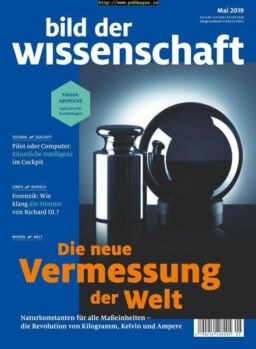 Bild der Wissenschaft – Mai 2019